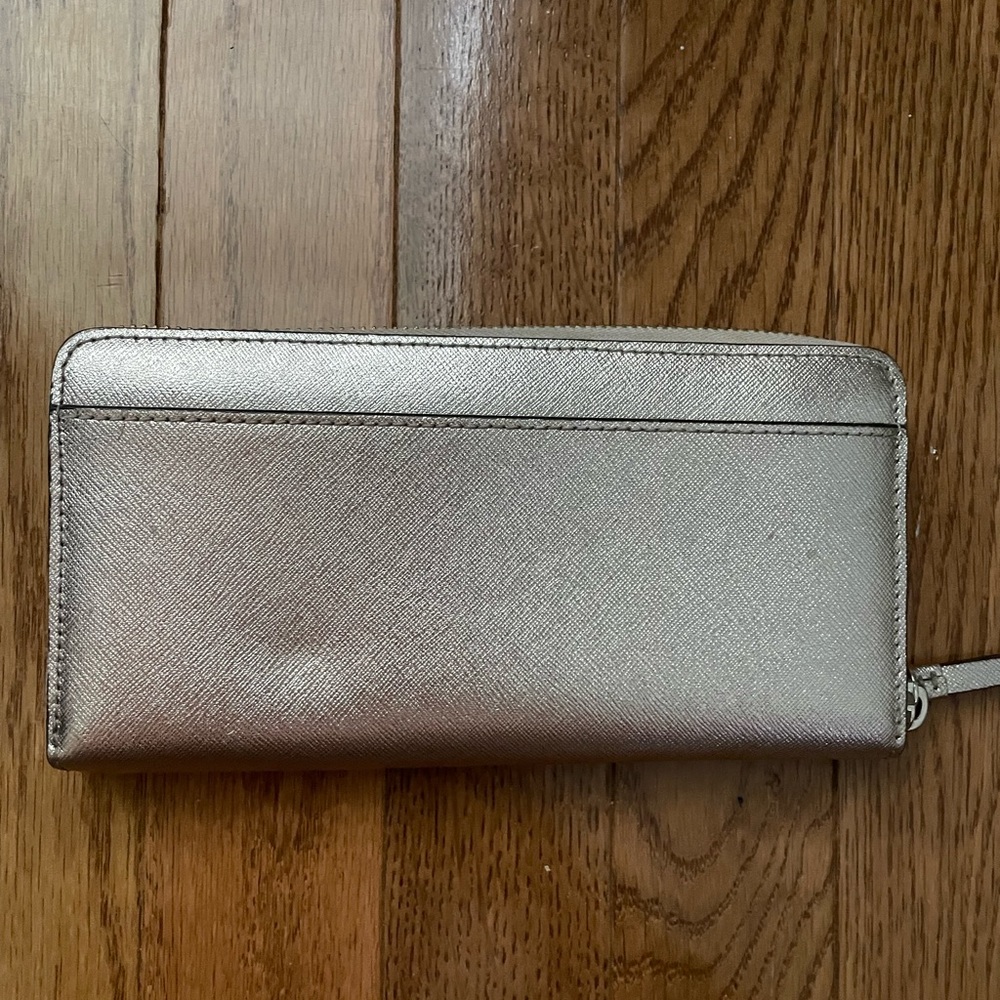 Kate Spade Large Shimmery Wallet - Picture 3 of 12